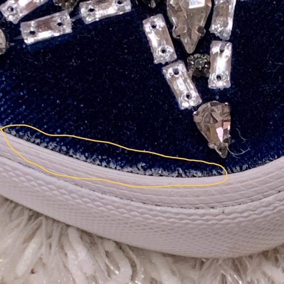 Jessica Simpson Velvet Sneakers - Picture 8 of 9